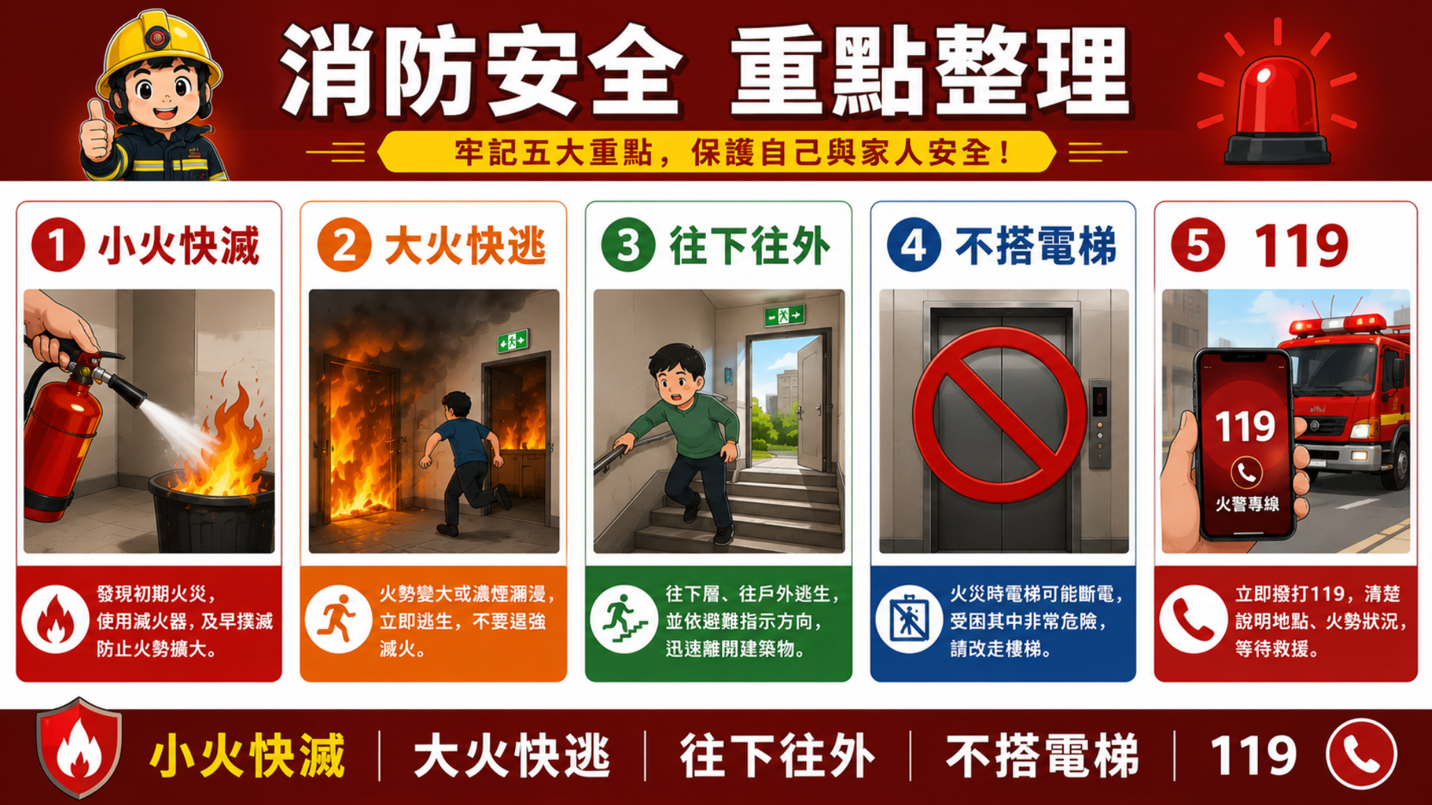 消防安全教育訓練—社區住戶必讀指南
